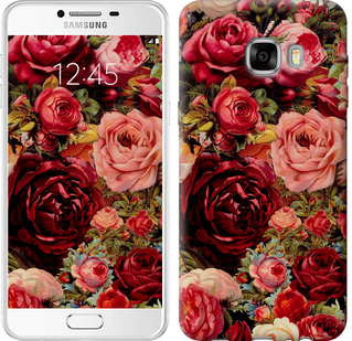 

Чехол Цветущие розы для Samsung Galaxy C7 C7000 235660
