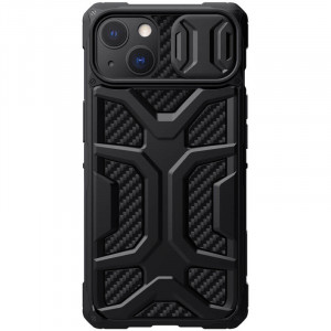 TPU+PC чехол Nillkin CamShield Adventurer (шторка на камеру) для Apple iPhone 13 (6.1")