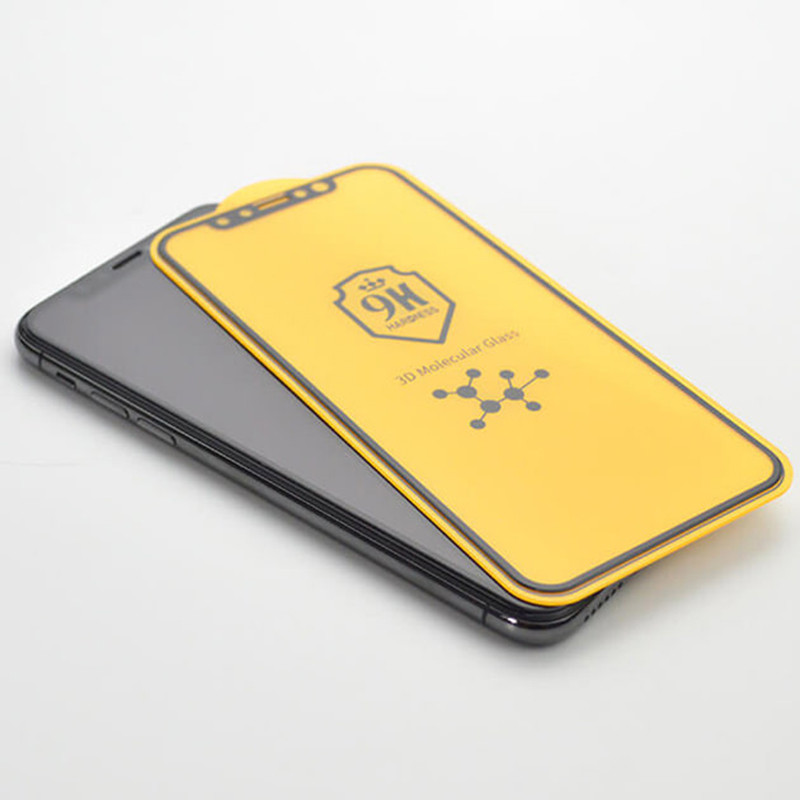 Фото Молекулярное 3D стекло Flexible Molecular для Apple iPhone 11 / XR (Черный) в магазине vchehle.ua