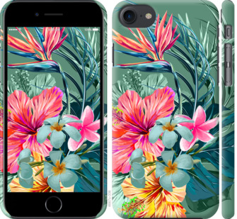 

Чохол Тропічні квіти v1 для iPhone 8 (4.7") 844763