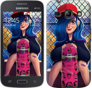 

Чехол Прикольная девочка со скейтбордом для Samsung Galaxy Core Plus G3500 618108