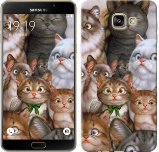 

Чохол коты для Samsung Galaxy A9 A9000 476323