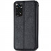 Фото Кожаный чехол-книжка GETMAN Cubic (PU) для Xiaomi Redmi Note 11 (Global) / Note 11S (Черный) на vchehle.ua