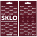 Защитное стекло SKLO 3D для Realme C53 / C51 / C61 4G / C63 4G / Note 50 / 60 / 60x (Черный) в магазине vchehle.ua