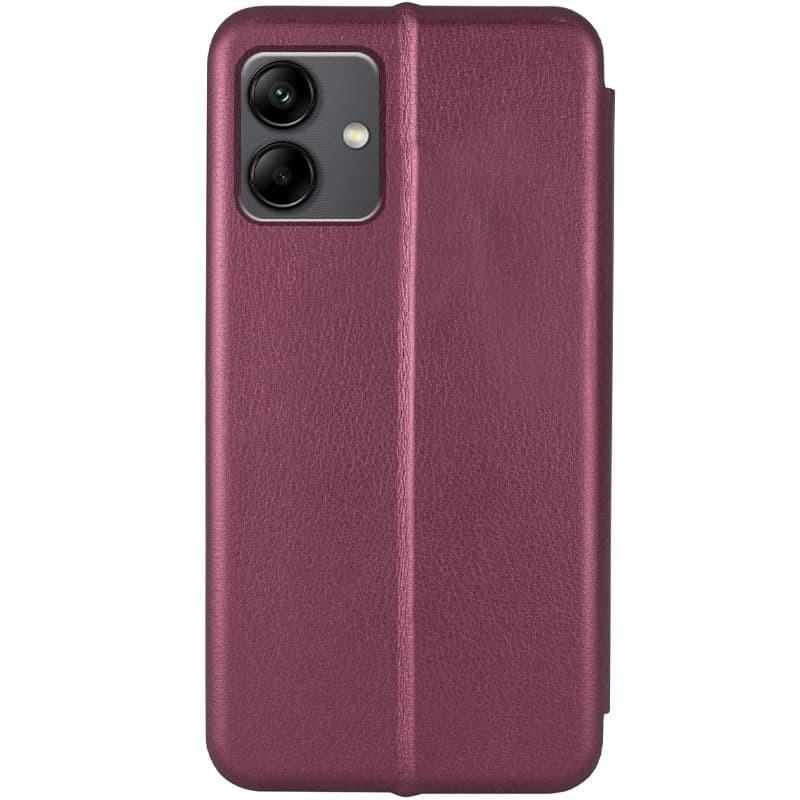 Фото Кожаный чехол (книжка) Classy для Samsung Galaxy A04e (Бордовый) на vchehle.ua