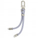 Фото Дата кабель-шнурок Hoco GH5 Elegant Type-C to Type-C (0.21m) (Denim Blue) в маназині vchehle.ua