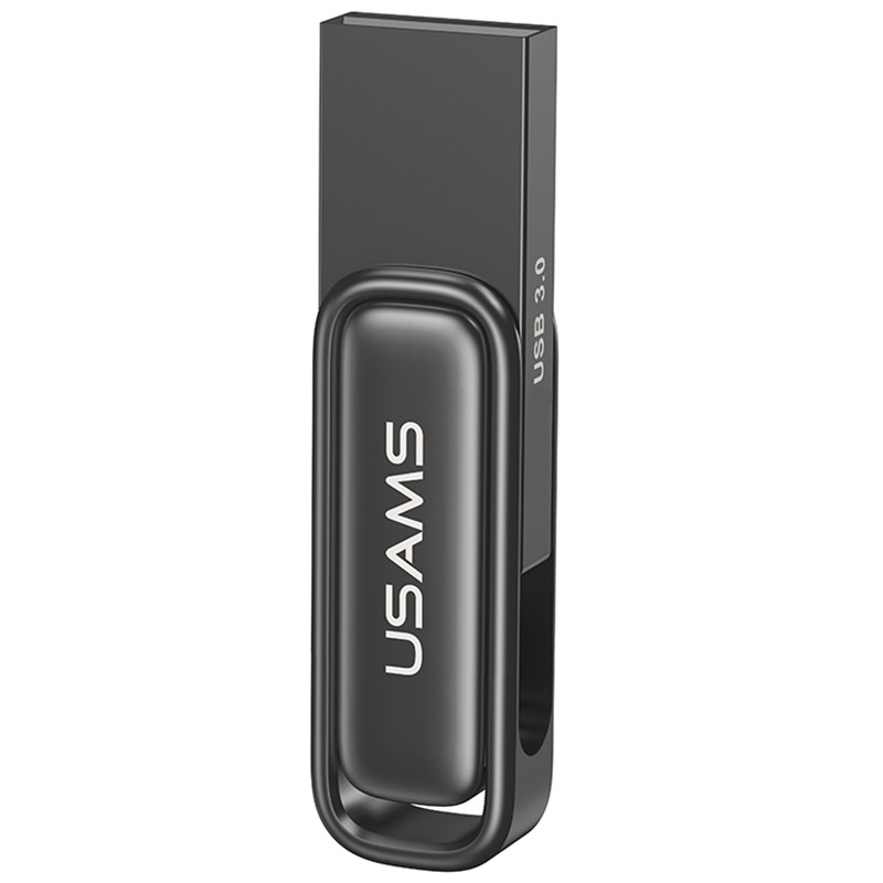 Флеш-накопичувач Usams US-ZB334 USB 3.0 Zinc Alloy Rotating – 256GB (Tarnish)
