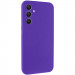 Чехол Silicone Cover Lakshmi Full Camera (AAA) для Samsung Galaxy S24 FE (Фиолетовый / Amethyst)