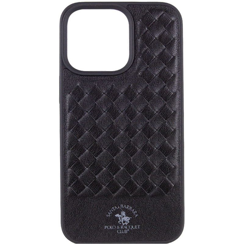 Кожаный чехол Polo Santa Barbara для Apple iPhone 13 Pro Max (6.7") (Black)