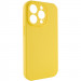 Фото Чохол Silicone Case Full Camera Protective (AA) NO LOGO на Apple iPhone 14 Pro Max (6.7") (Жовтий / Yellow) на vchehle.ua