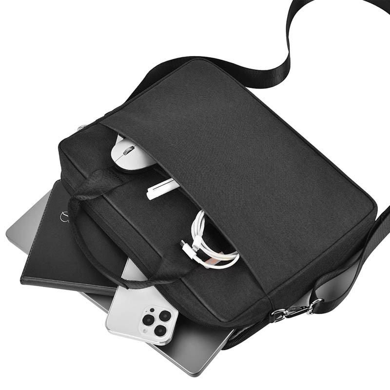 Фото Сумка для ноутбука WIWU Minimalist Laptop II 13.3" / 13.6" / 14.2" (Black) на vchehle.ua
