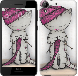 

Чохол Кішка рукодільниця на HTC Desire 728G 584177