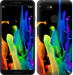 Чехол брызги краски для Google Pixel 3a
