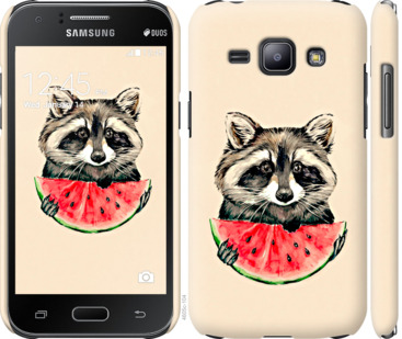 

Чохол Єнотик з кавуном на Samsung Galaxy J1 J100H 799625