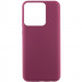 Чехол Silicone Cover Lakshmi (AAA) для Xiaomi Poco X6 / Note 13 Pro 5G (Бордовый / Plum)