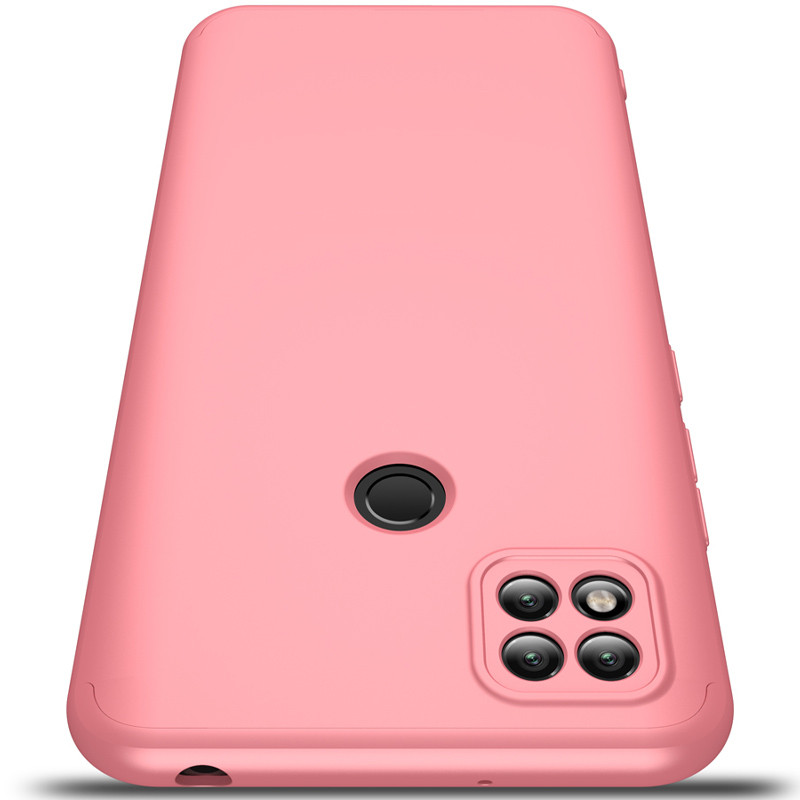 Пластиковая накладка GKK LikGus 360 градусов (opp) для Xiaomi Redmi 9C (Розовый / Rose Gold) в магазине vchehle.ua