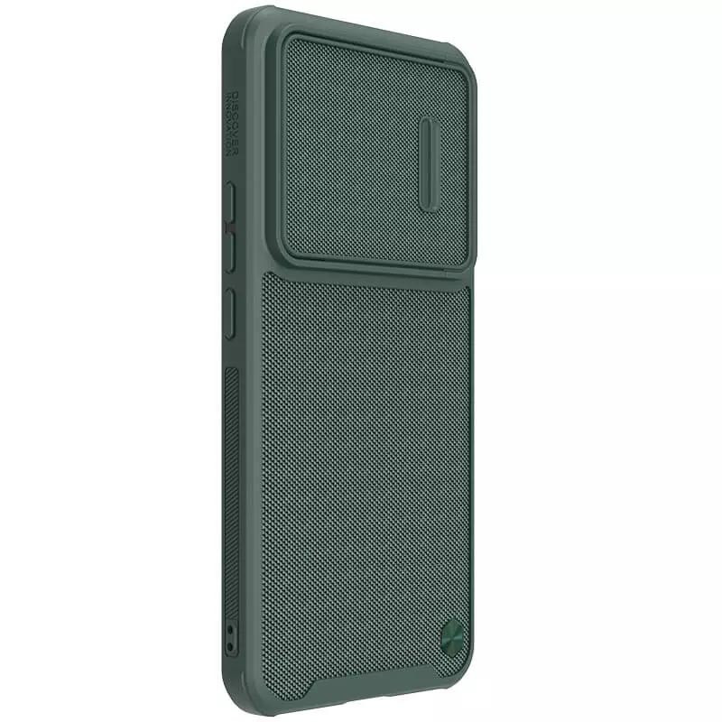 Фото TPU+PC чохол Nillkin Textured S на Xiaomi 12T Pro (Dark Green) в маназині vchehle.ua