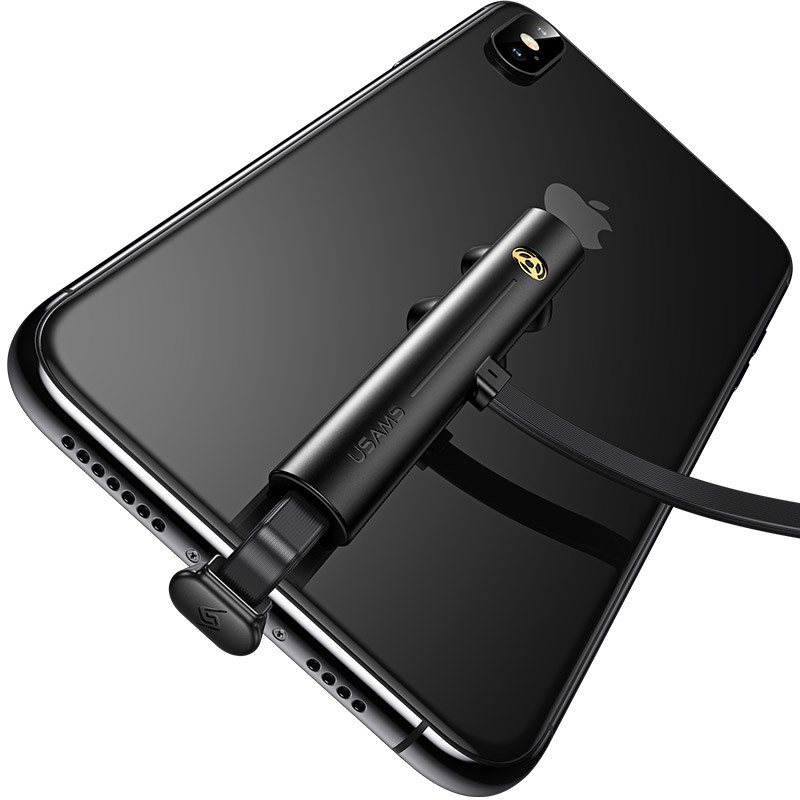 

Дата кабель Usams US-SJ379 U39 Gaming USB to Lightning (1.2m) (Чорний) 898247