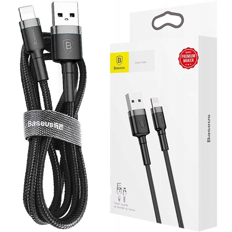 Дата кабель Baseus Cafule Lightning Cable 2.4A (0.5m) (CALKLF-A)