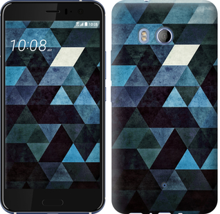 

Чехол Треугольники для HTC U11 690784