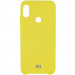 Чехол Silicone Cover (AA) для Xiaomi Redmi Note 5 Pro / Note 5 (DC) (Желтый / Bright Yellow)