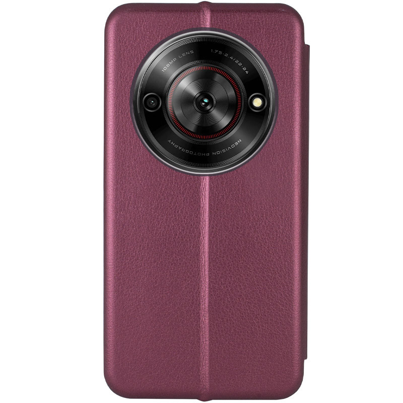 Фото Шкіряний чохол-книжка Classy на ZTE Nubia Focus (Бордовий) на vchehle.ua