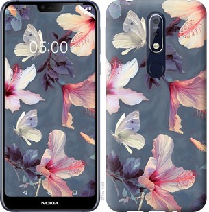 

Чехол Нарисованные цветы для Nokia 3.2 741428