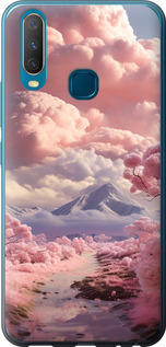 

Чехол Розовые облака для Vivo Y15 1644639