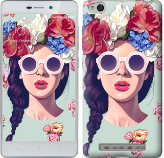 

Чохол Дівчина з квітами на Xiaomi Redmi 5A 583176