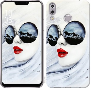 

Чехол Девушка акварелью для Asus Zenfone 5 ZE620KL 670077