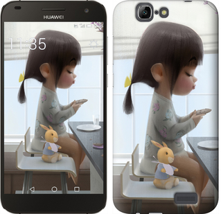 

Чохол Мила дівчинка з зайчиком на Huawei Ascend G7 636738
