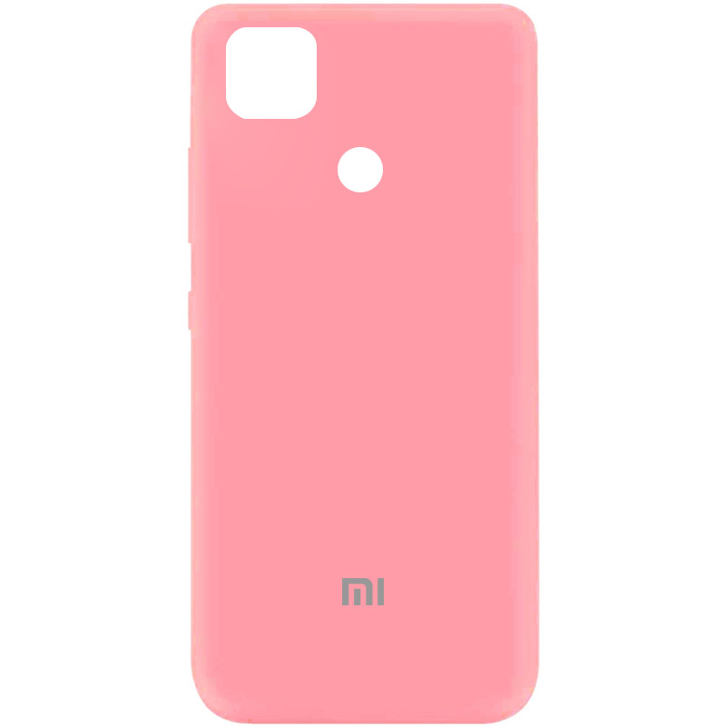 Чохол Silicone Cover My Color Full Protective (A) на Xiaomi Redmi 9C (Рожевий / Pink)
