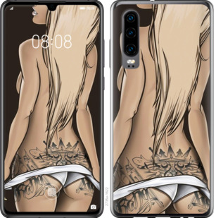 

Чехол Девушка с татуировкой для Oppo Reno 3 Pro 916210