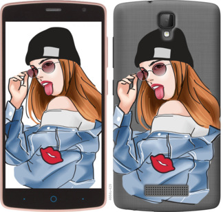 

Чехол Девушка v3 для ZTE L5 843350
