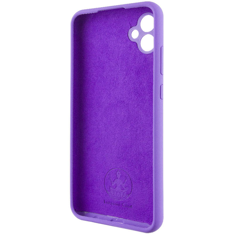 Фото Чехол Silicone Cover Lakshmi Full Camera (AAA) для Samsung Galaxy A06 (Фиолетовый / Amethyst) в магазине vchehle.ua