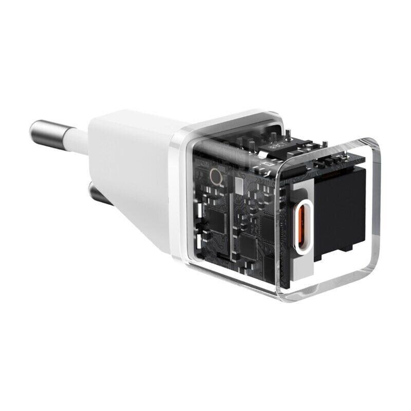 СЗУ Baseus GaN5 Fast Charger (mini) PD20W (1USB-C) (CCGN05010) (White) в магазине vchehle.ua