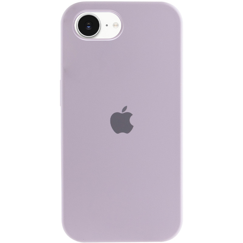 Чехол Silicone Case Full Protective (AA) для Apple iPhone 16e (6.1") (Сиреневый / Lilac)