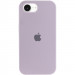 Чехол Silicone Case Full Protective (AA) для Apple iPhone 16e (6.1") (Сиреневый / Lilac)
