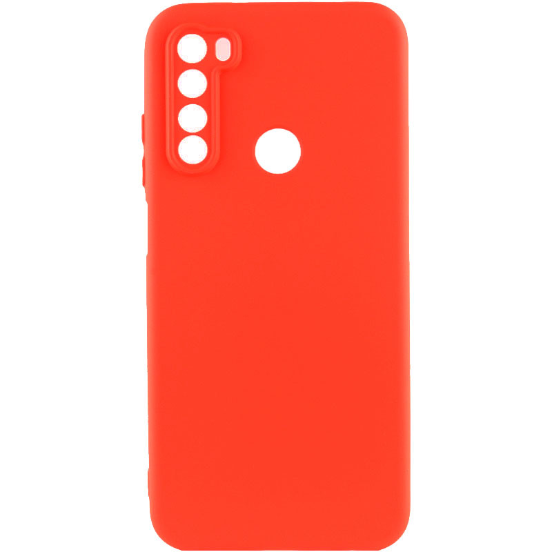 Чохол Silicone Cover Lakshmi Full Camera (A) на Xiaomi Redmi Note 8T (Червоний / Red)