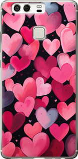 

Чехол Сердечки 4 для Huawei P9 1646651