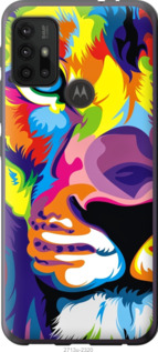 

Чехол Разноцветный лев для Motorola Moto G20 1233893