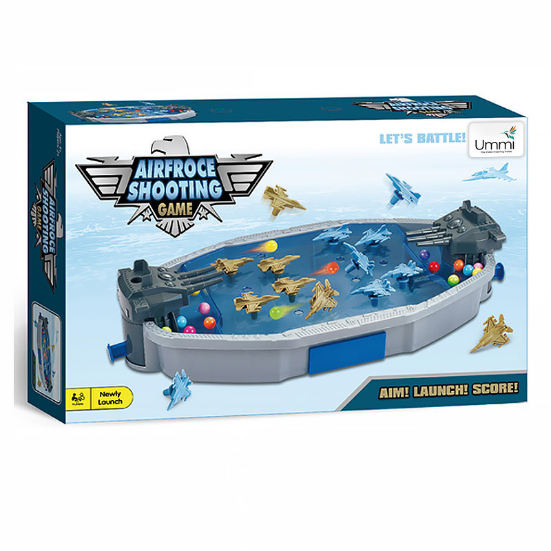 Фото Настільна інтерактивна гра Ummi 707-128 Airforce Shooting Game (Grey) на vchehle.ua