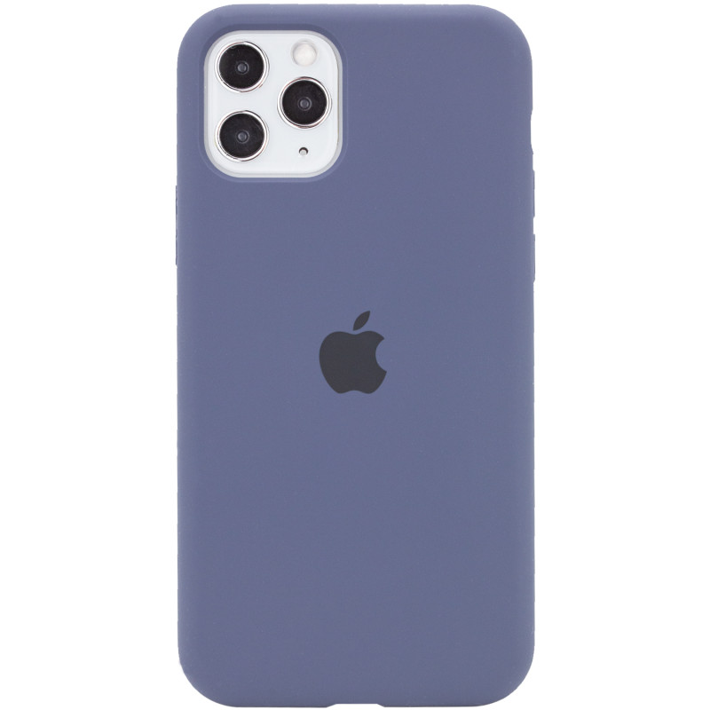 Чехол Silicone Case Full Protective (AA) для Apple iPhone 11 Pro (5.8") (Темный Синий / Midnight Blue)