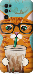 Чехол Зеленоглазый кот в очках для Huawei Honor 30