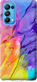 

Чохол Різнокольорові фарби на Oppo Reno5 Pro 1576484