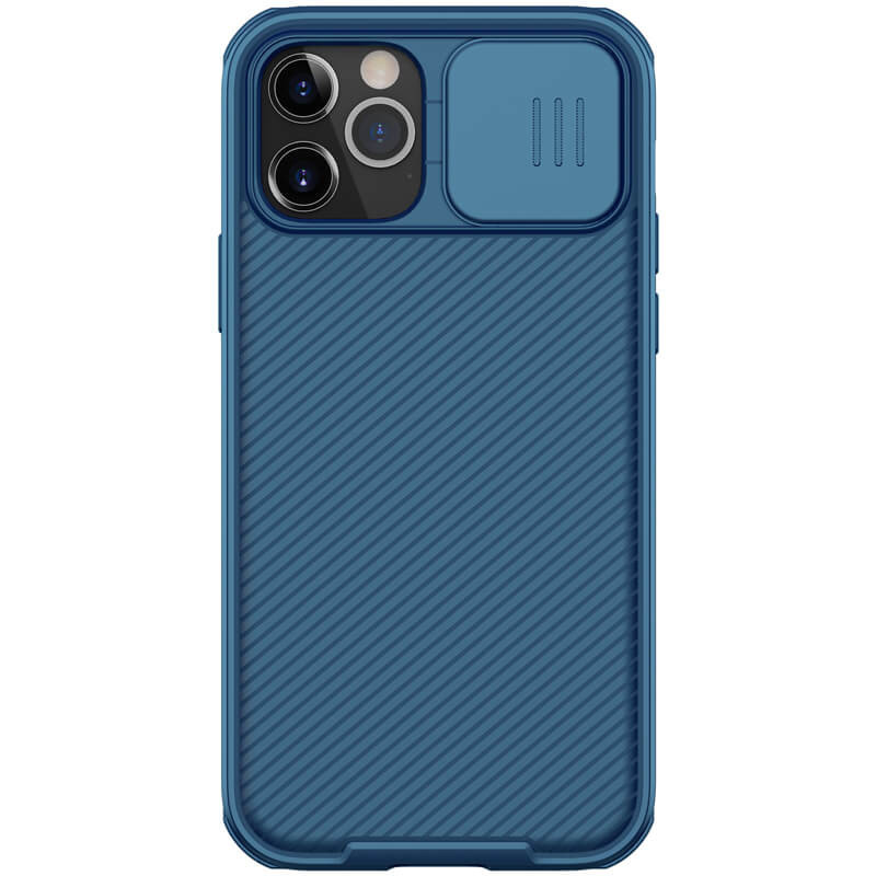 

Карбонова накладка Nillkin Camshield (шторка на камеру) на Apple iPhone 13 Pro (6.1") (Синій / Blue) 1179820