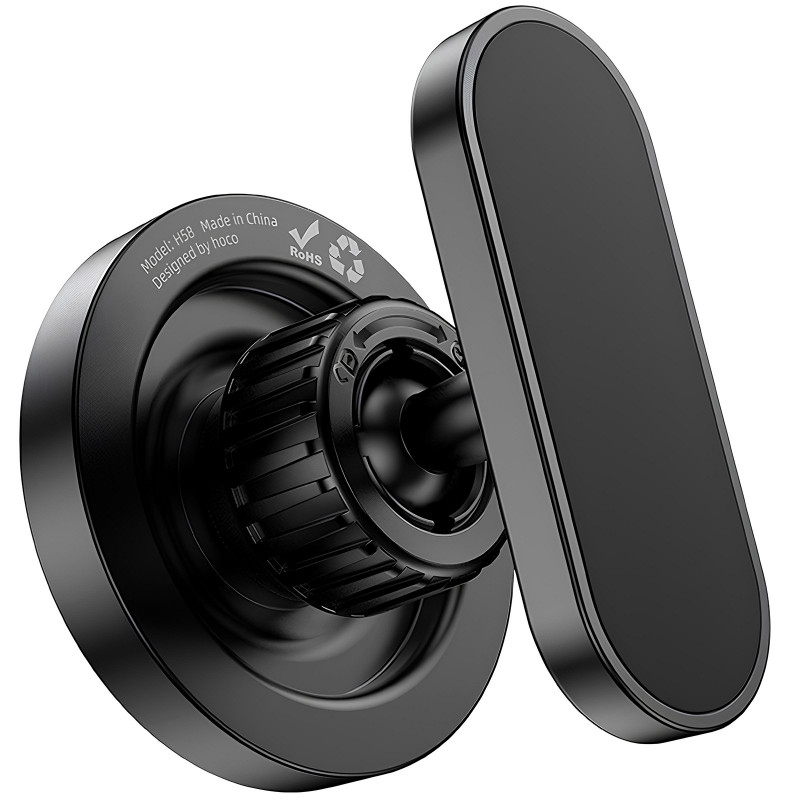 Заказать Автодержатель Hoco H58 Show ring magnetic (multi-scene) (Black) на vchehle.ua