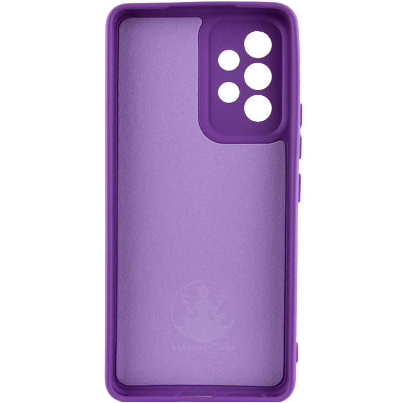 Фото Чехол Silicone Cover Lakshmi Full Camera (A) для Samsung Galaxy A52 4G / A52 5G / A52s (Фиолетовый / Purple) на vchehle.ua