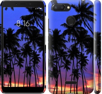 

Чехол Пальмы для Xiaomi Redmi 6 759190