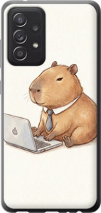 Чохол Funny Capybara CEO Working на Samsung Galaxy A52s 5G A528B